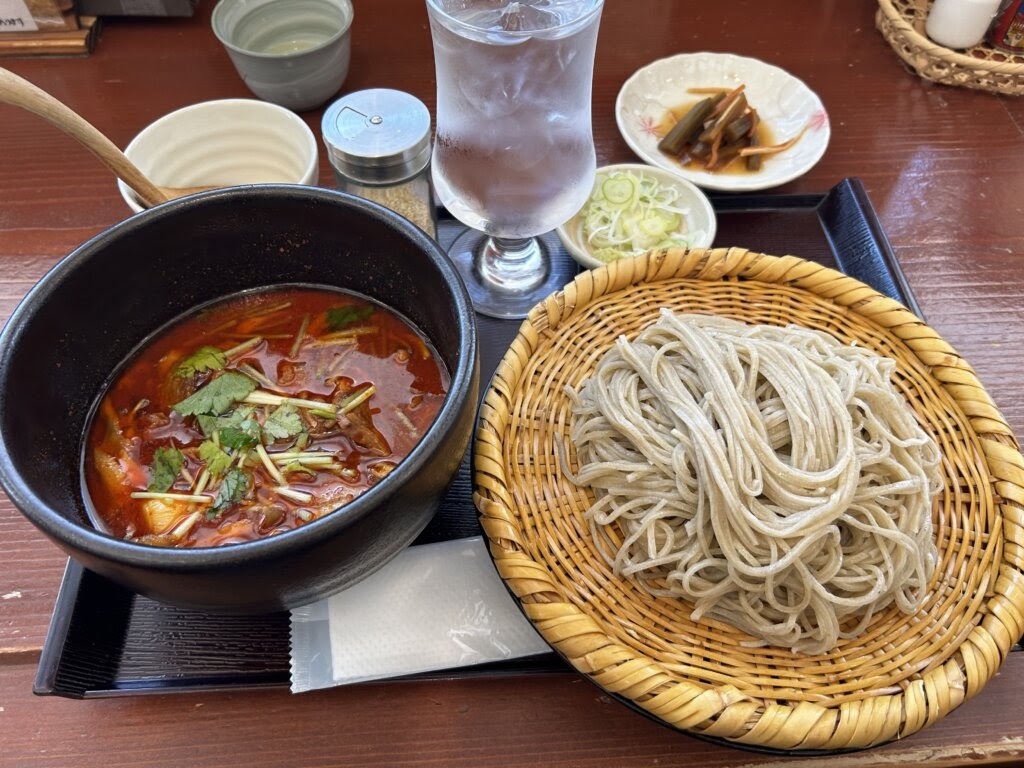 戶隱當地美食蕎麥麵