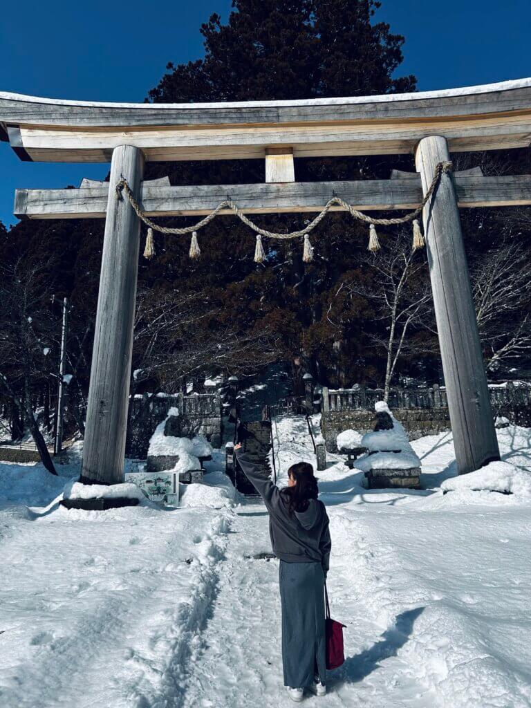 戶隱神社中社