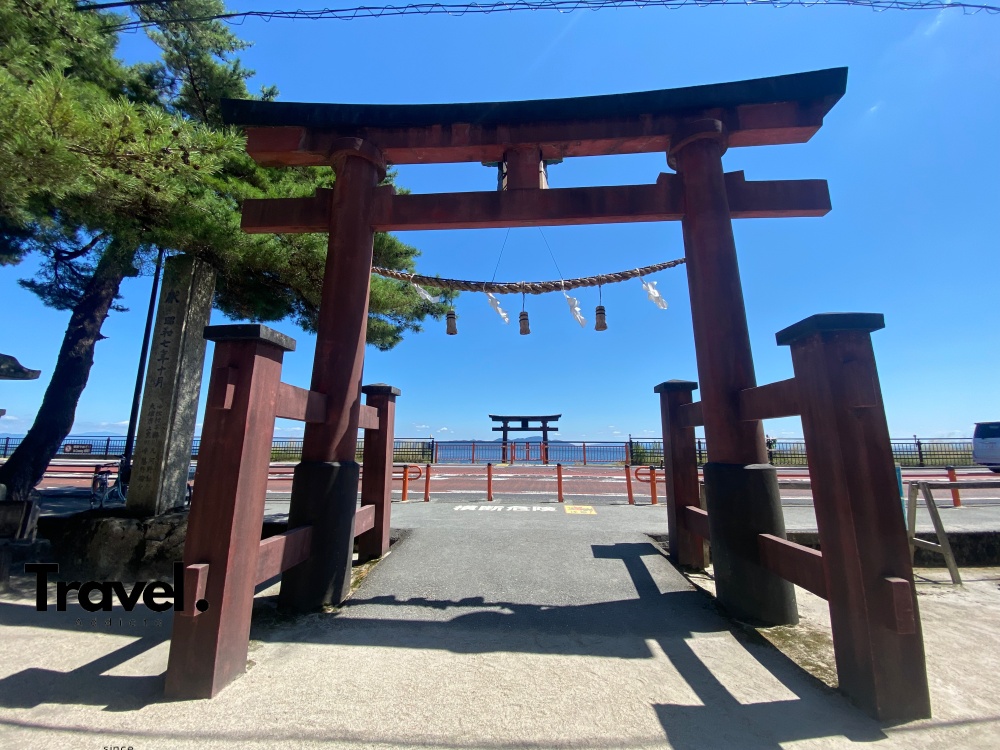 琵琶湖湖中鳥居 白鬚神社